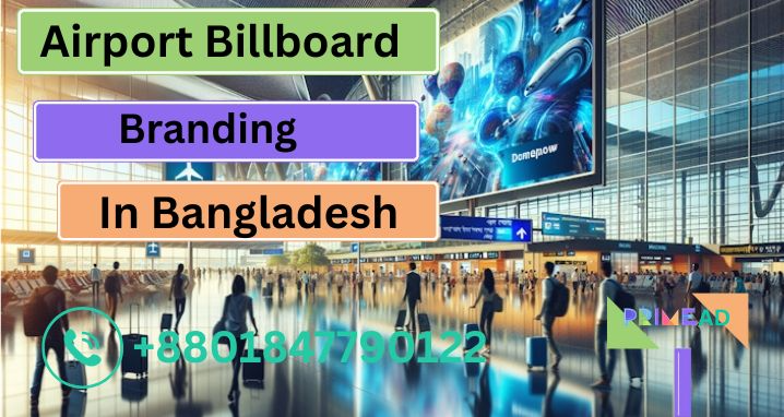 Airport Billboard Branding in Bangladesh: Reach High-Value Travelers with Premium